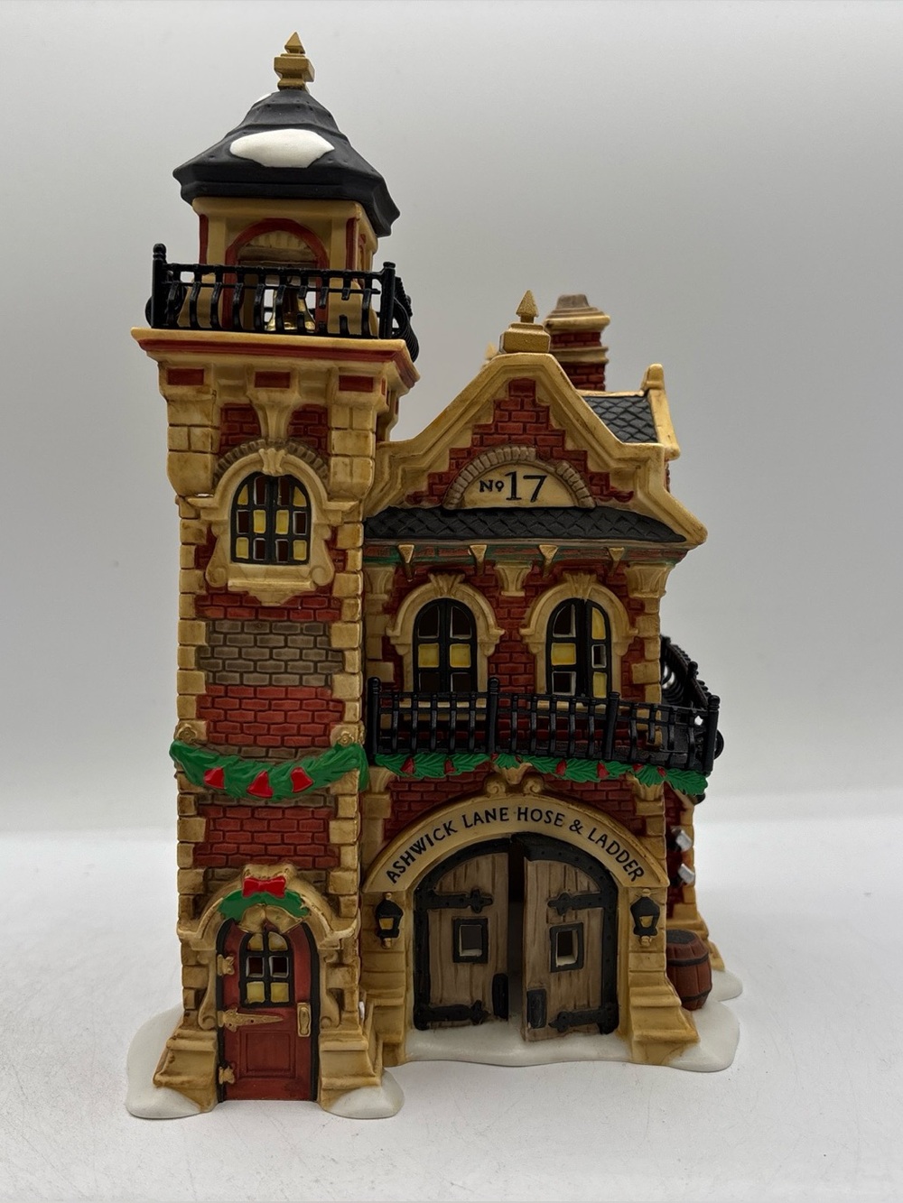 Department 56 1997 Vintage HVC Dickens Village Ashwick Lane Hose & Ladder 58305